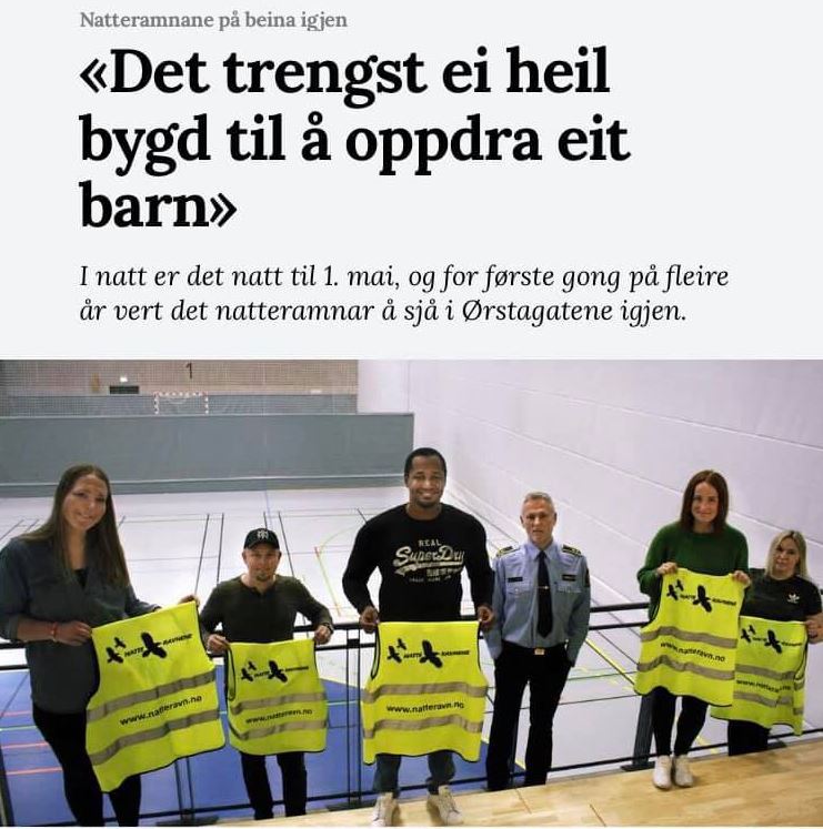 Lions Club Ørsta starter Natteravn!